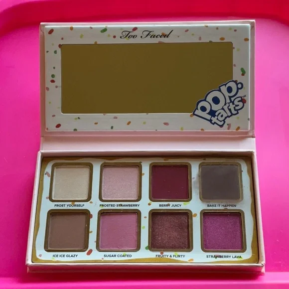 🍓 TOO FACED POP-TARTS ®️ FROSTED STRAWBERRY EYE SHADOW PALETTE 🍓 NWT 🍓
